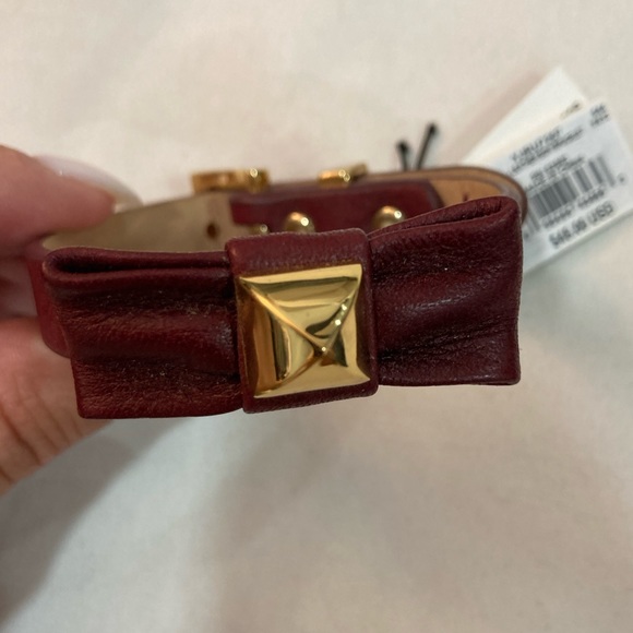 JUICY COUTURE LEATHER BOW BRACELET - Picture 2 of 6